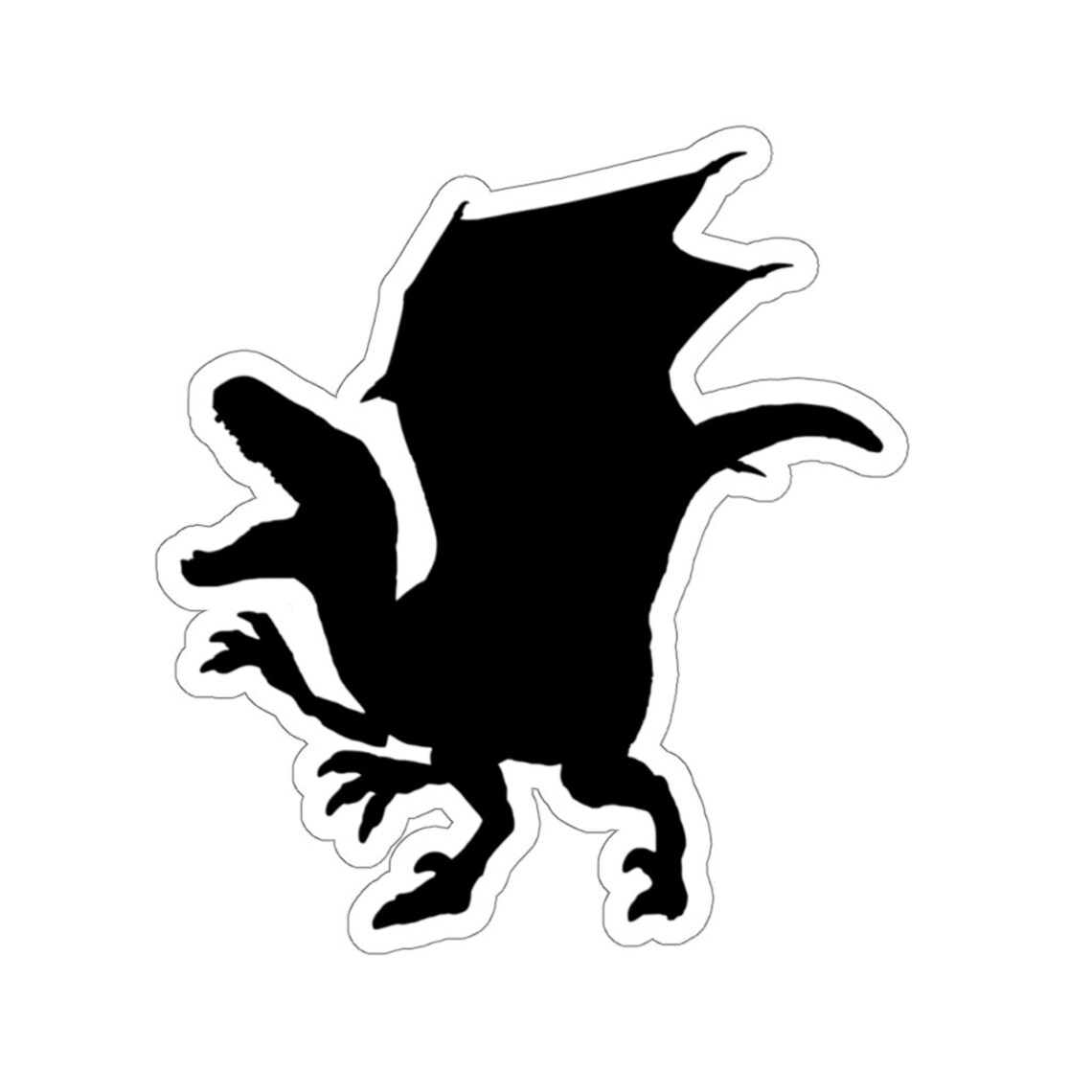 winged velociraptor