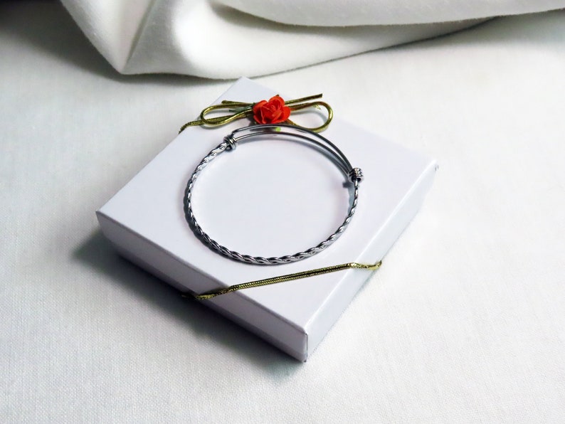 Nutcracker /& Candy Cane Charms with Bangle Bracelet