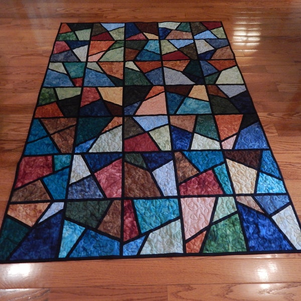 Stained Glass Fabric Etsy
