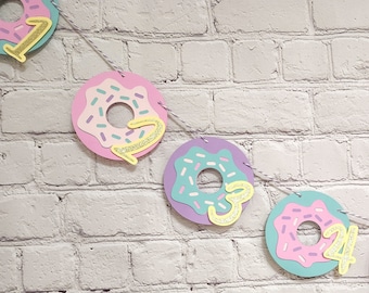 Donut Grow Up Milestone Photo Banner. Donut Banner. Donut Sign. Donut First Birthday. Donut Photo Banner. Donut Grow Up Party. Donut Decor.