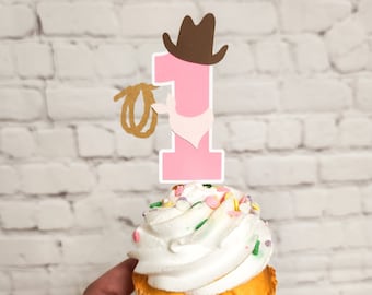 Mi primer cumpleaños de rodeo. Mi primer Rodeo Cupcake Topper. Cowgirl Cupcake Topper. Western 1er cumpleaños. Cumpleaños vaquero. Topper vaquero