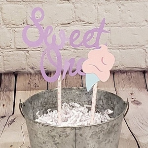 Sweet One Cake Topper. Cotton Candy Cake Topper. Cotton Candy Smash Cake Topper. Cotton Candy Birthday Party. Cotton Candy Cake.