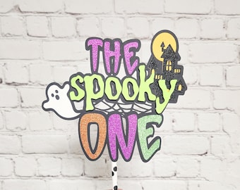 Halloween Cake Topper. Spooky One Birthday. Halloween Birthday Decor. Halloween Smash Cake Topper. Halloween Party Decor. Halloween Cake.