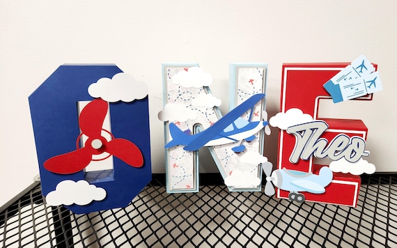 3d Time Flies Letters. Plane Party Decorations. Airplane Birthday Decor. Time Flies Centerpieces. Airplane Baby Shower. Time Flies Birthday.