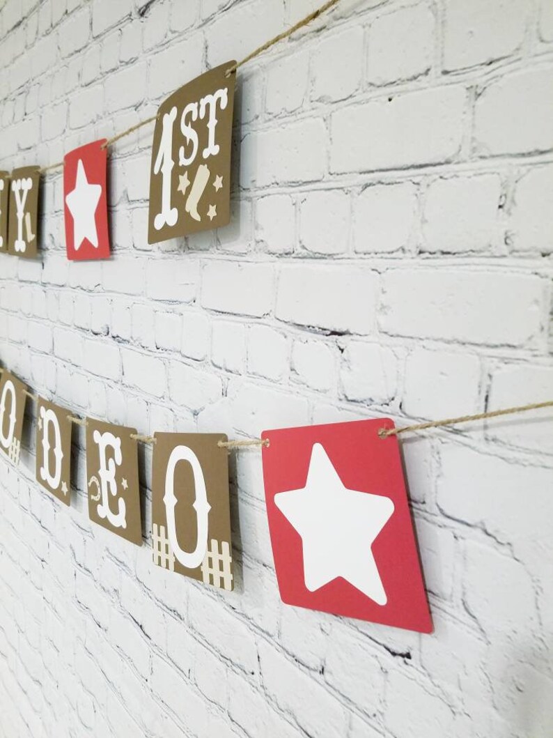 My First Rodeo Birthday. My First Rodeo Banner. Cowboy Birthday Banner ...