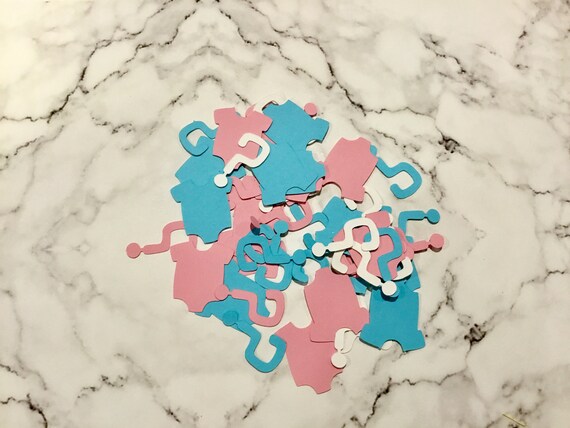 baby shower confetti boy