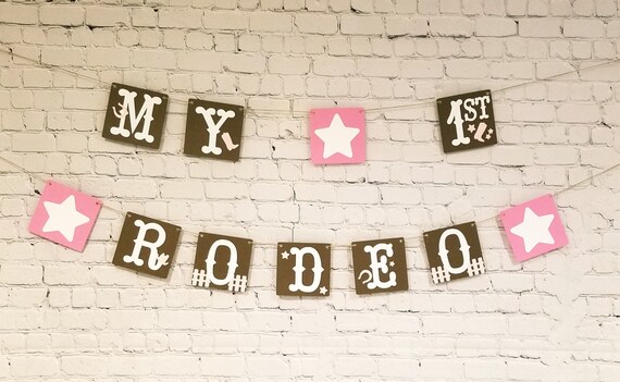 My First Rodeo Birthday. My First Rodeo Banner. Cowgirl Birthday Banner. Western 1st Birthday. First Rodeo. Cowboy Banner. Cowgirl Banner Il_570xn