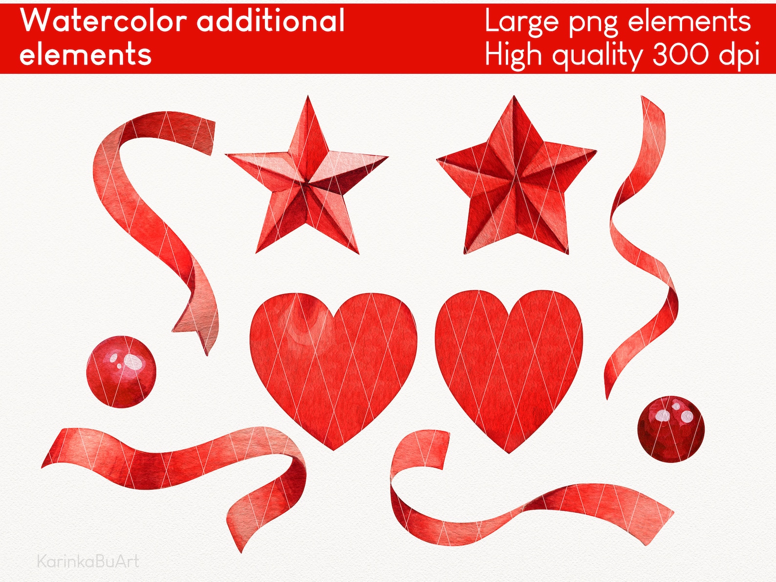 Watercolor Red Bows Clipart Printable Sticker Sublimation PNG - Etsy