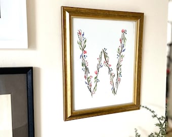 Watercolor Letters