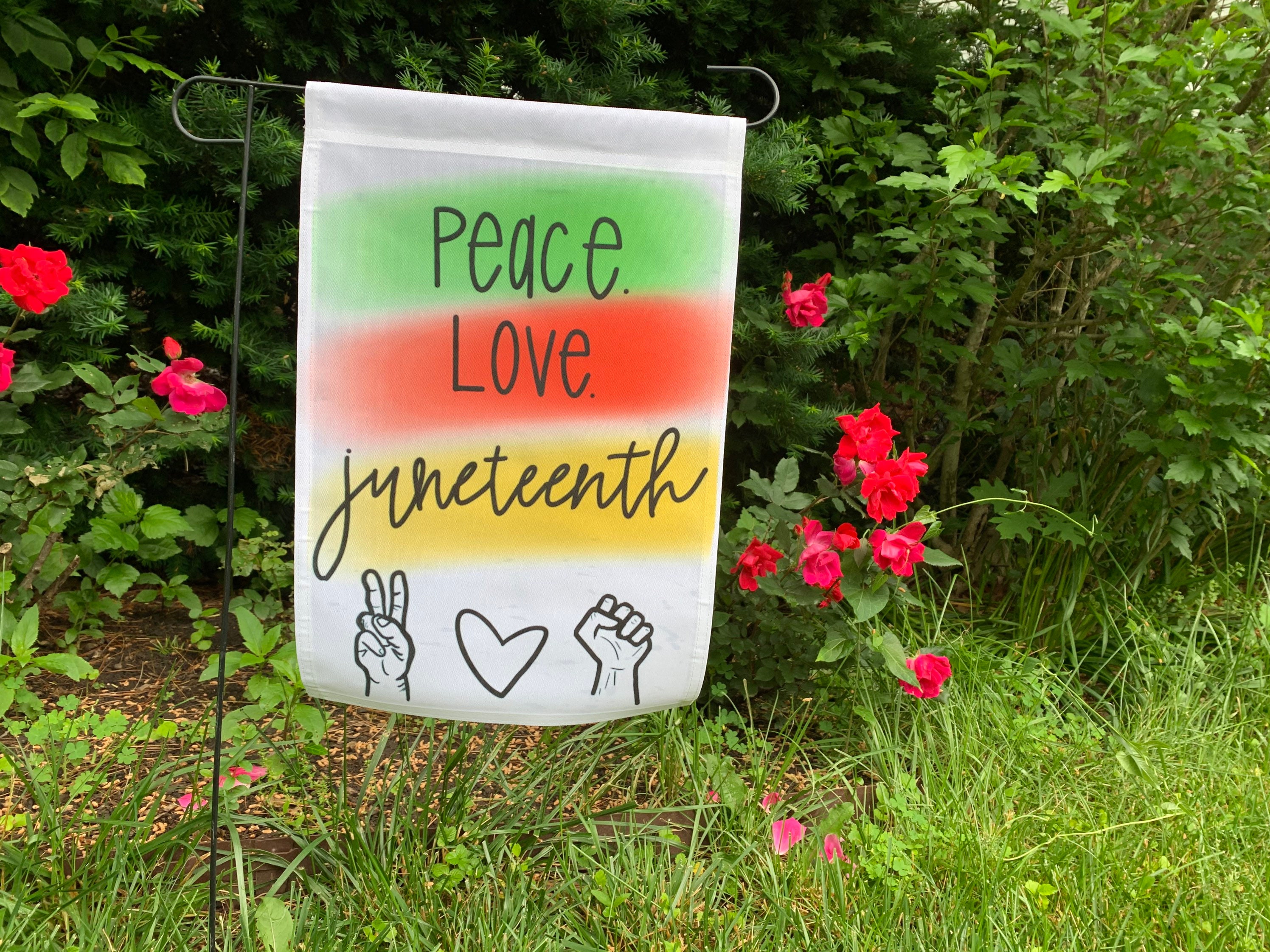 Bandera de jardín personalizada | Etsy