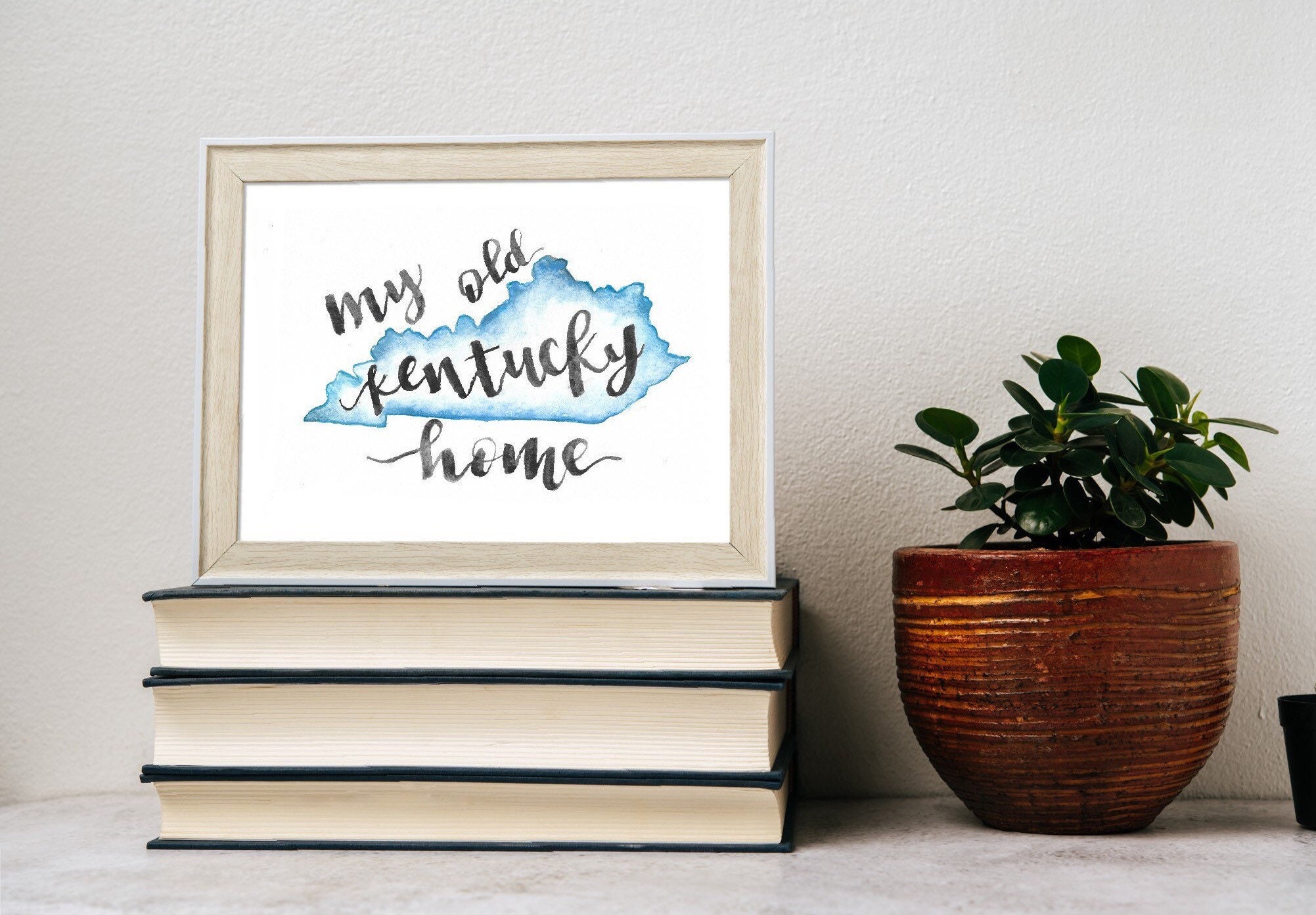 Aquarell von meinem alten Kentucky-Heim