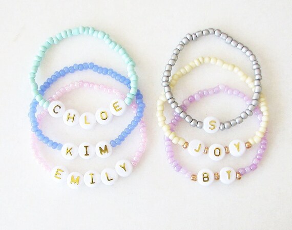 Etsy name 2024 bead bracelets