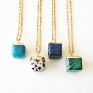 Malachite Necklace, Green Malachite Jewelry, Gemstone Pendant Necklace