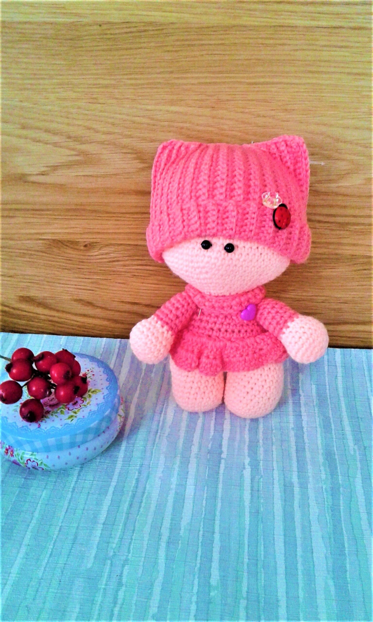 knitted soft toys