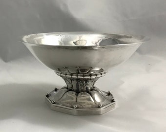 Georg Jensen Sterling Silver Pedestal Dish #181