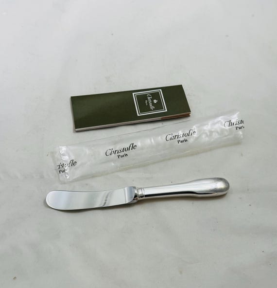 未使用品 クリストフル ミモザ バターナイフ チーズナイフ 【公式通販】