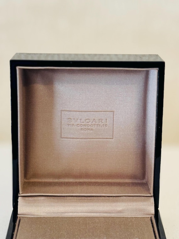 Authentic BVLGARI Jewelry Box, Ring Earring, or Cufflinks Box - Etsy
