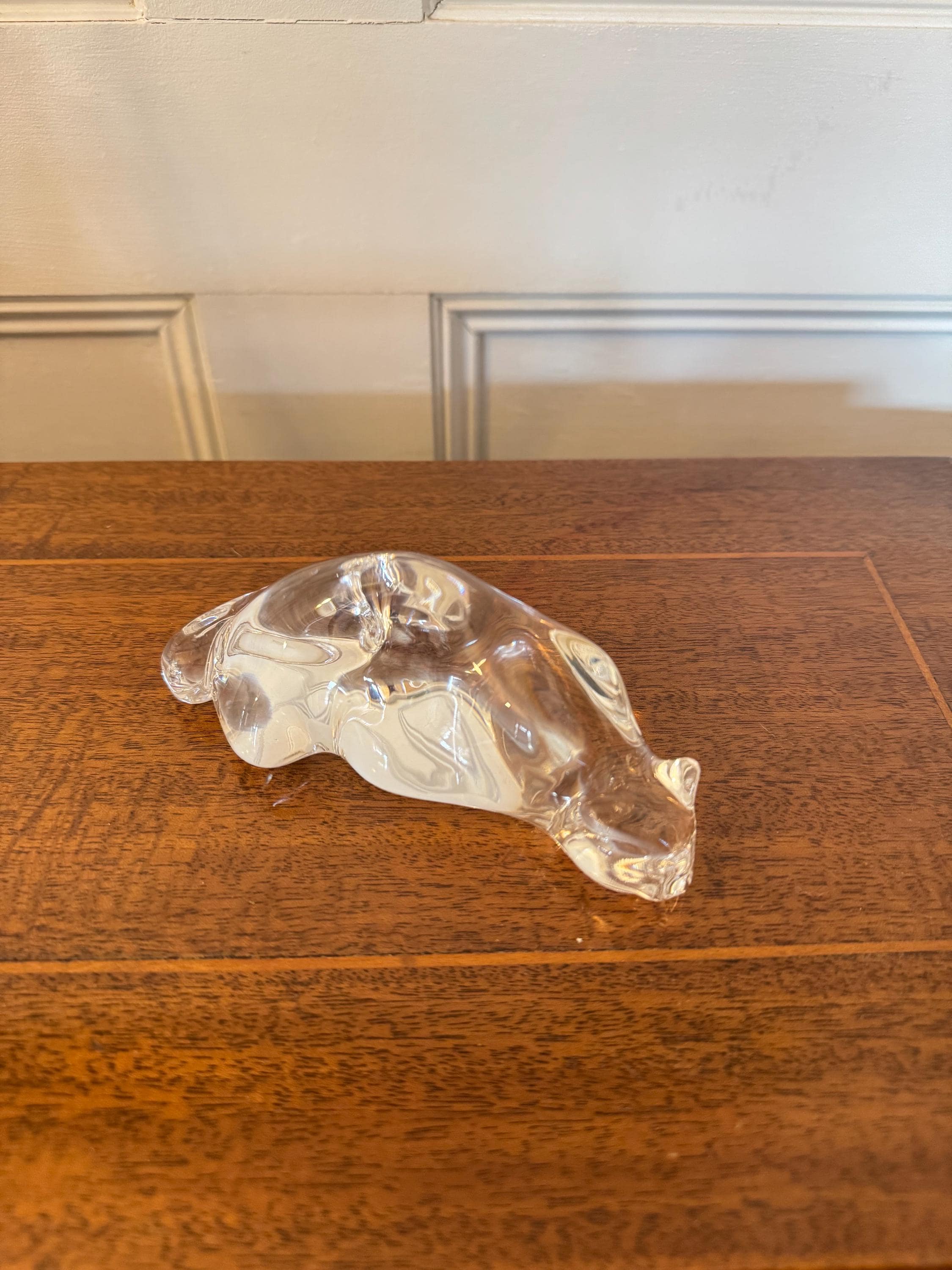 Glass Jaguar Figurine - Etsy