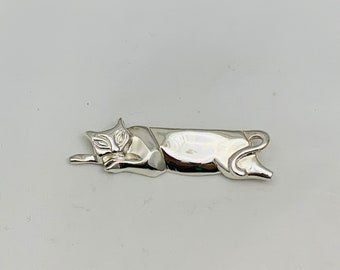 Tiffany Sterling Cat - Etsy
