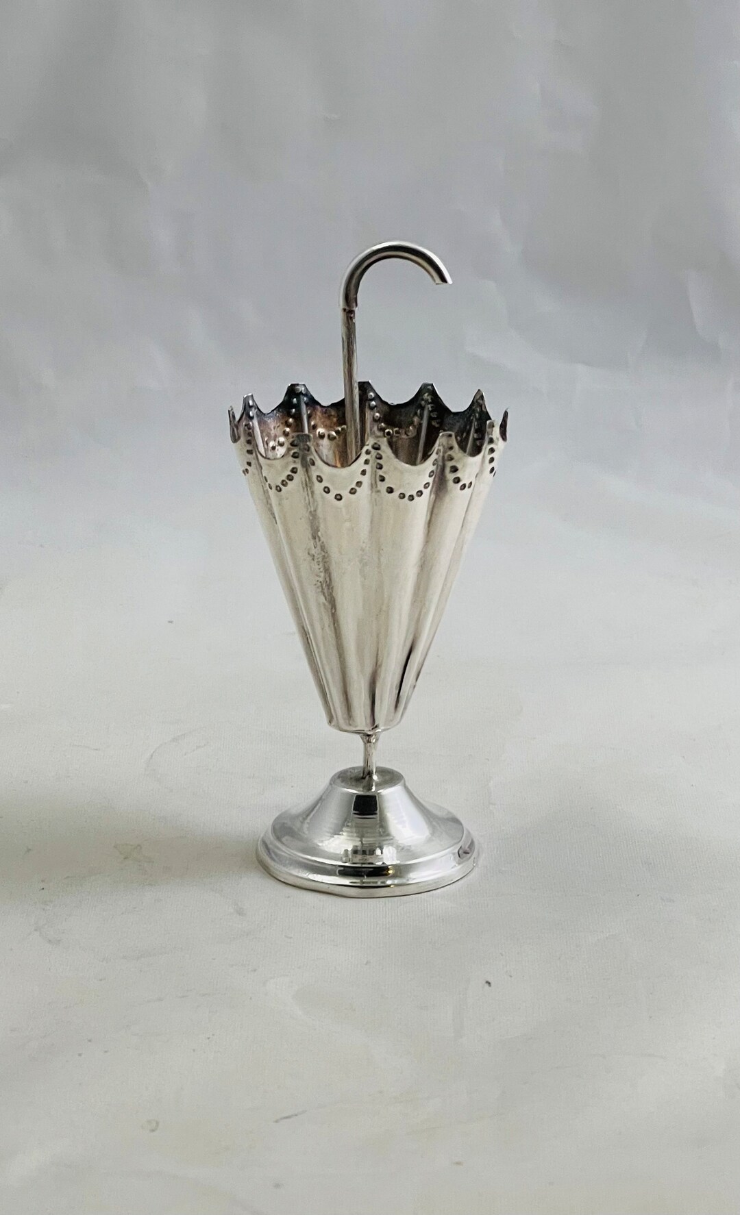 Vintage Umbrella Form Toothpick Holder Sterling Silver Mexico Etsy