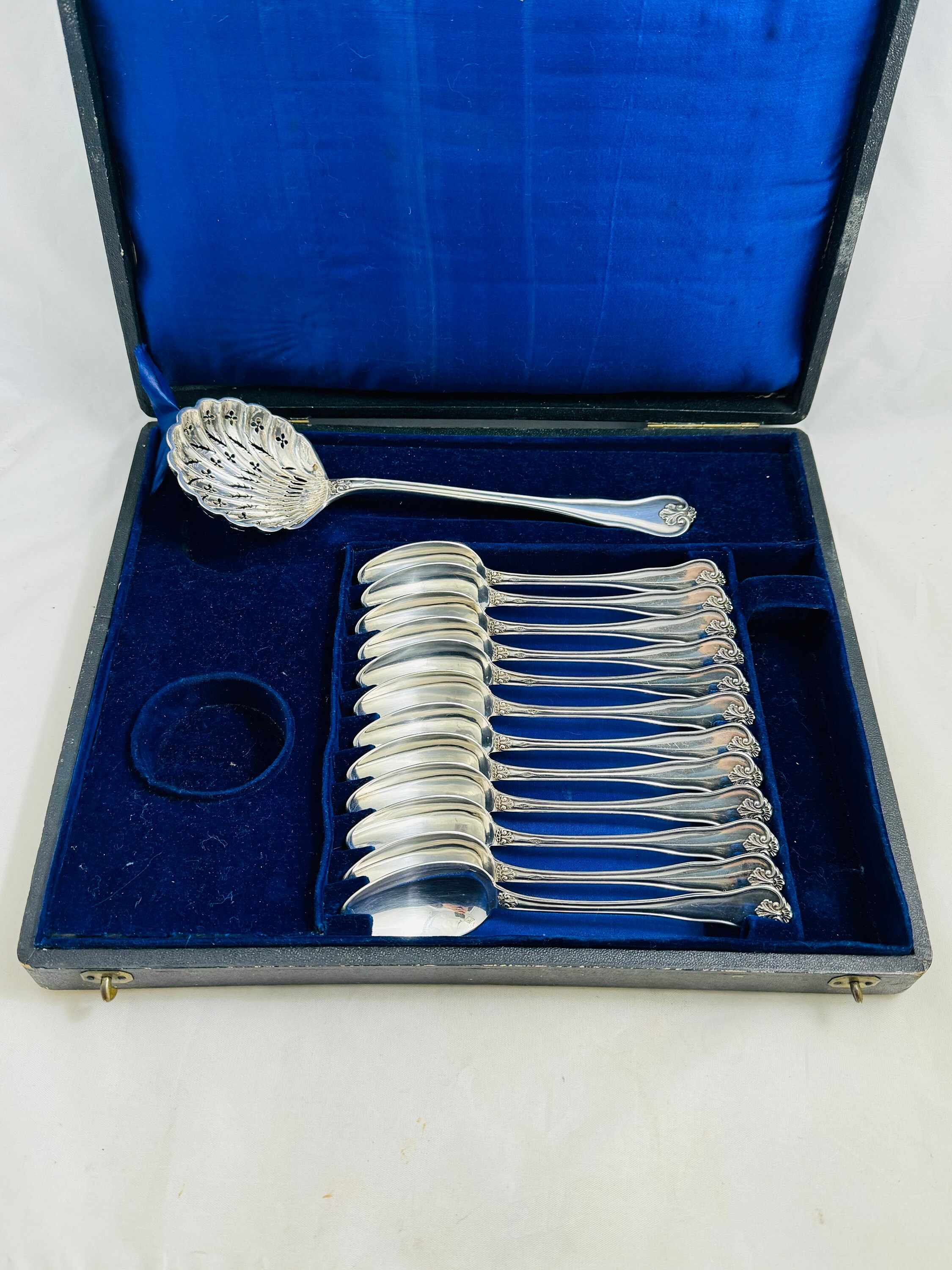 フランス製 純銀デミタススプーン 12本セット ミネルヴァ アンティーク