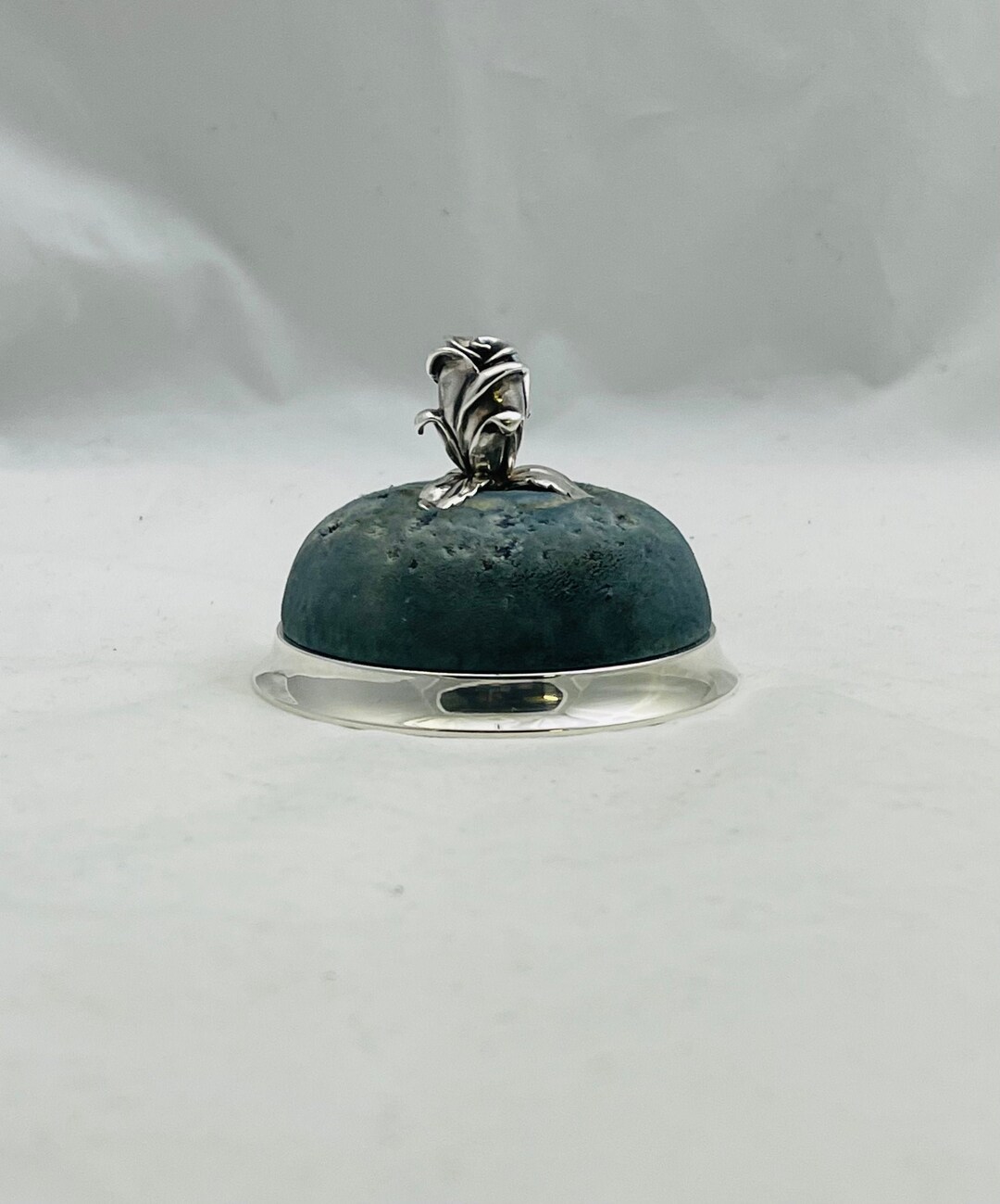 Authentic Tiffany & Co. Pin Cushion Cast Rose Bud Finial Etsy