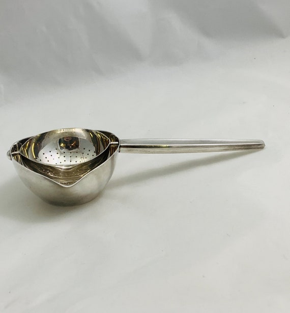 Old Spanish Double Sided Sterling Silver Ladle With Attached Etsy