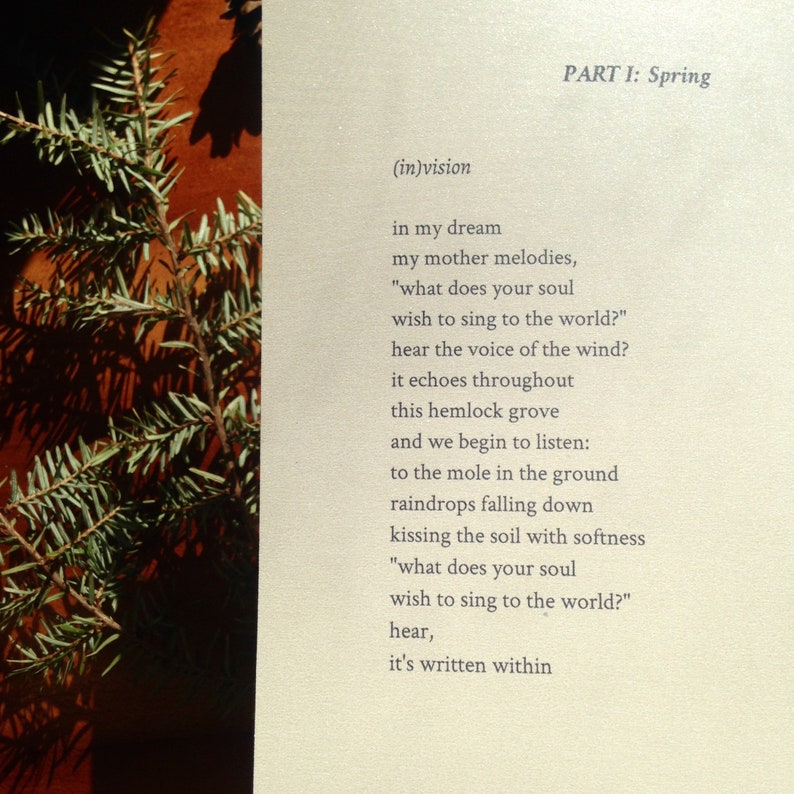 Mother Tree Poetry Booklet image 2