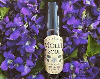 Violet Soul Botanical Perfume -- Seasonal, Limited Edition