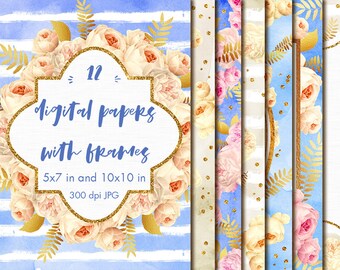 5x7 frame clipart etsy