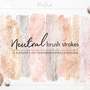 Pinselstriche Clipart, Pinselstriche, Pinselstriche Clipart, Rosegold Konfetti Pinselstriche, Design Elemente, Paint Overlays, PNG
