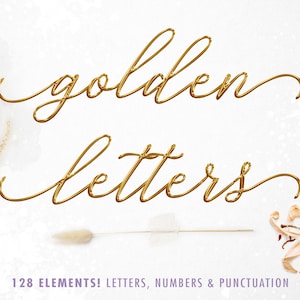 1pcs Gold Cursive Letter Stickers Gold Foil Calligraphy Letter Decals Large Alphabet  Letters Stickers Scrabooking Moonlightsupplies 