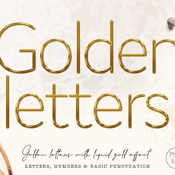 Vloeibare gouden letters clipart, Goud alfabet, Goud lettertype clip art, Goudfolie alfabet, Letter overlays, Decoratieve belettering, Gouden cijfers, PNG