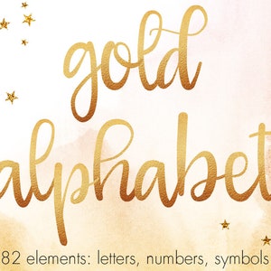 Gold Schrift Clipart, Gold Alphabet Clipart, GoldFolie Alphabet, Gold Buchstaben, Hochzeit Clipart, Dekorative Schrift, Typografie Clipart