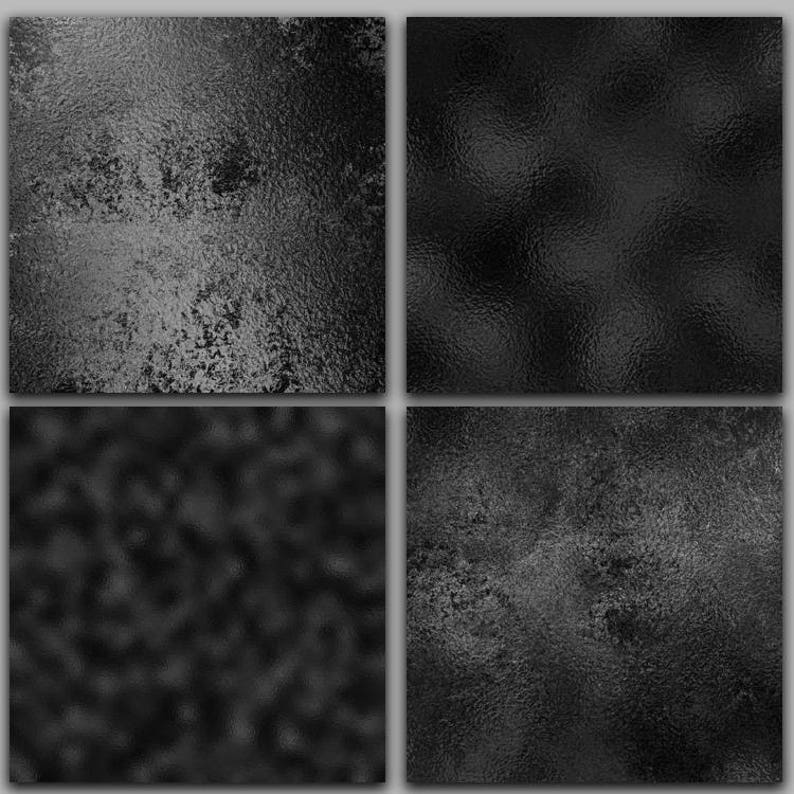 Puede incluir: Cuatro fondos texturizados en blanco y negro. Las texturas son sutiles y abstractas, asemej&aacute;ndose a una variedad de materiales como metal, tela y piedra.