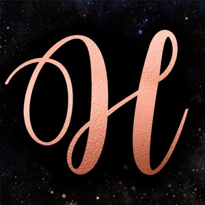 Rose Gold Font, Rose Gold Alphabet Clipart, Rose Gold Foil Alphabet ...