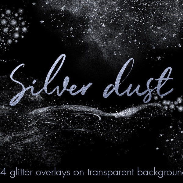Silver Glitter - Etsy