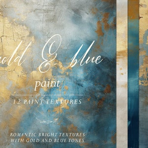 Gold und Blau Texturen mit Gold, Gold Texturen, Papier Pack, Papiere mit Goldfarbe, Blau Gold Wallpaper, JPG Hintergründe, JPG Wallpaper