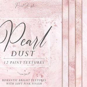 Pearl Dust Metallic Digital Paper Pack, Pink digital papers, Pink metallic wallpaper, Blush hintergrund, Pale pink digital paper, JPG