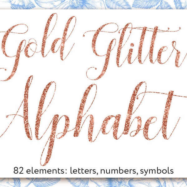 Buy 3 pay for 2, Rose gold alphabet clipart, glitter alphabet, rose gold letters, rose gold font, wedding clipart, rose gold lettering