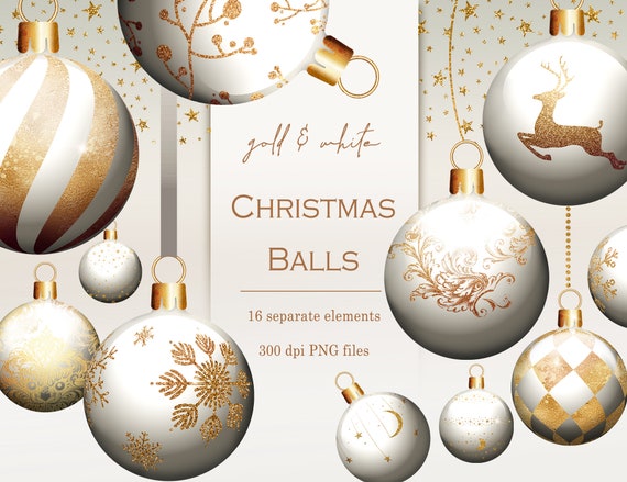 Gold 2024 christmas baubles