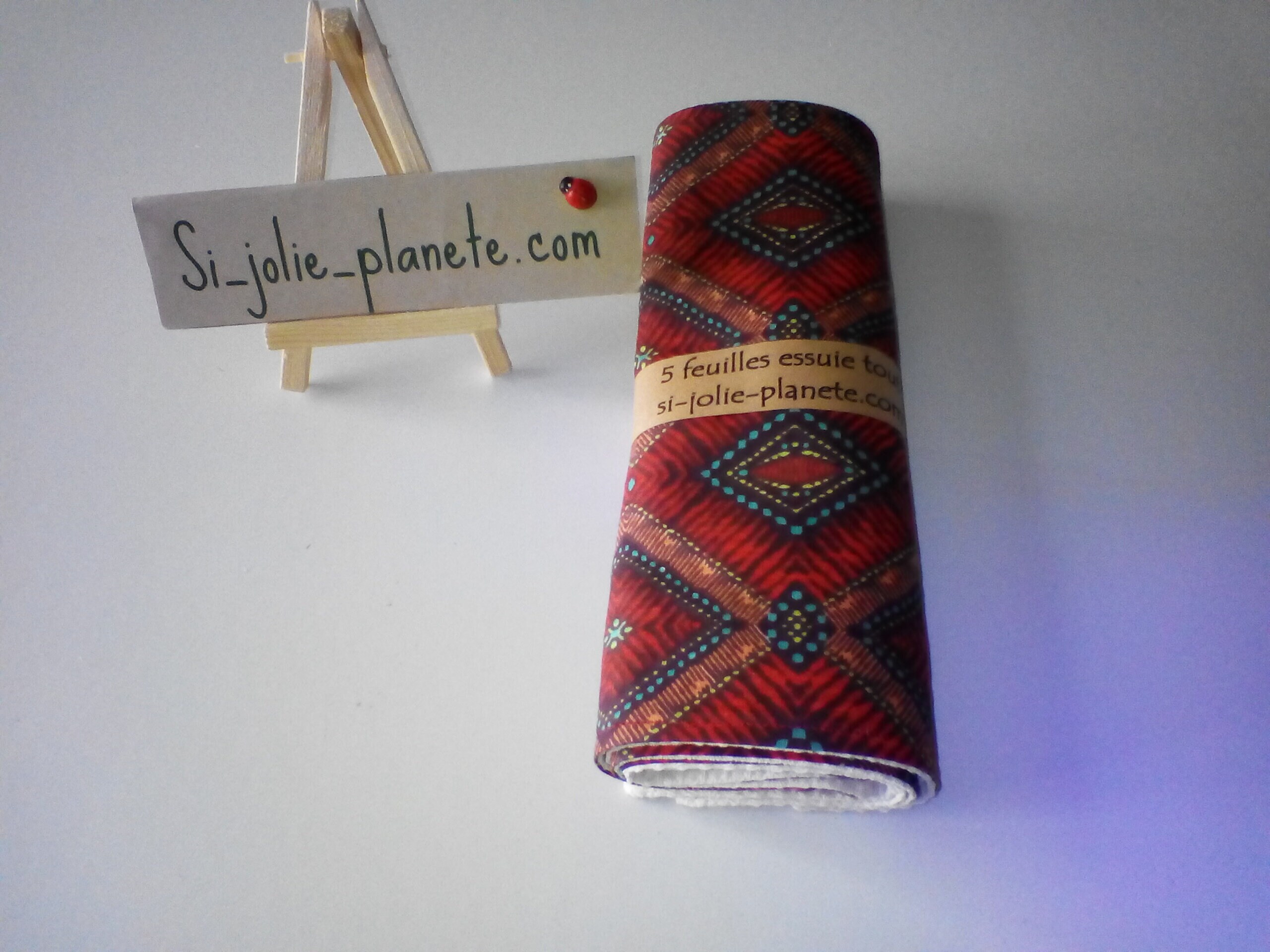 Lot 5 Feuilles Essuie Tout