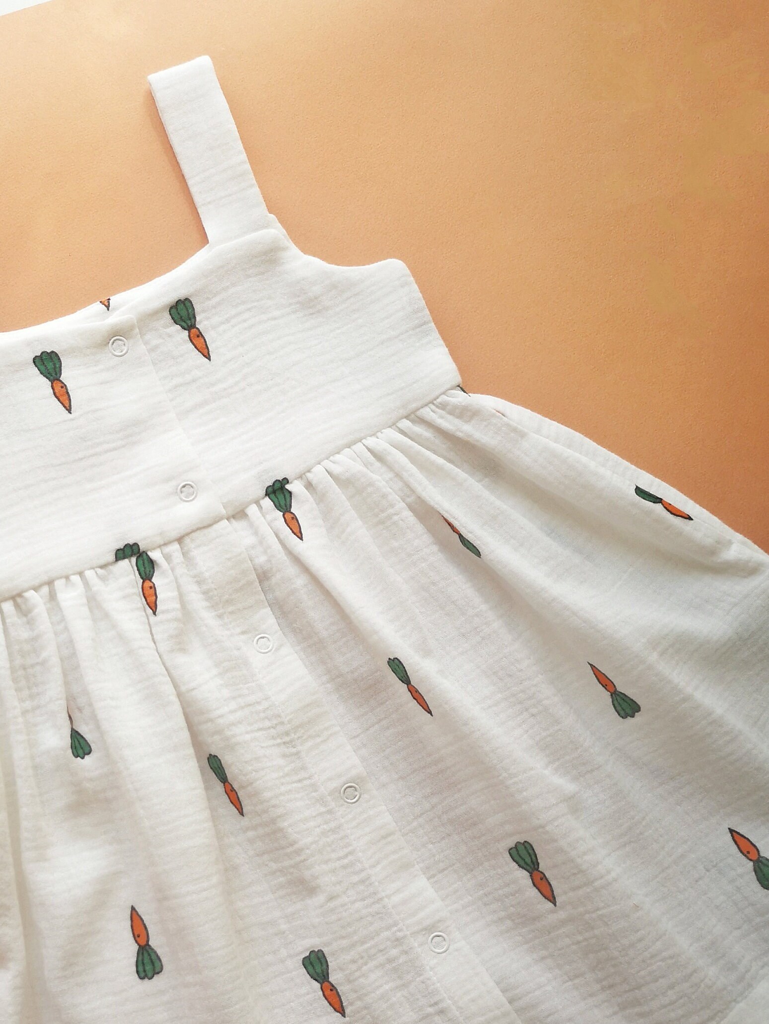 Kids Printed Muslin Summer Dress main image 1