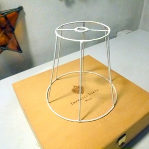 Vintage LAMPENSCHIRM-Gestell Metall