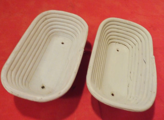 Simperl Set Bread Basket Deko Vintage Shabbychic White Inside Etsy