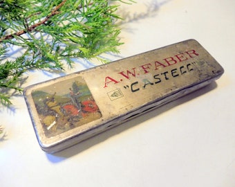 ancient CAN A.W.FABER "CASTELL"