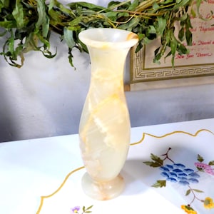 Onyx-VASE ca. 20 cm hoch