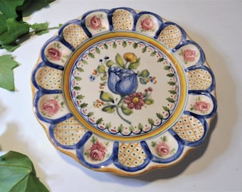 WALL PLATE Talavera Espana Vintage