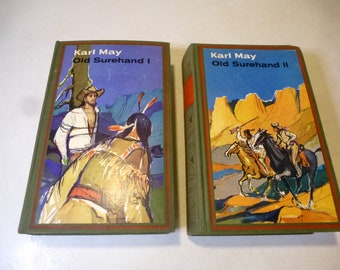 2 x Karl May "Old Surehand Volume I + II"