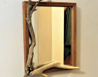 Driftwood SPIEGEL Holzrahmen natur upcycled